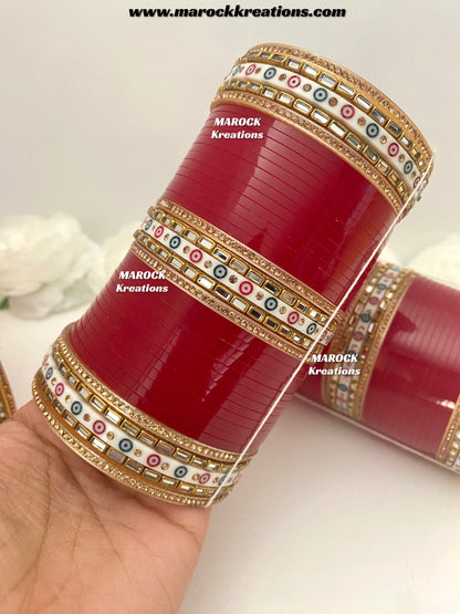 Traditional Kundan Bridal Choora