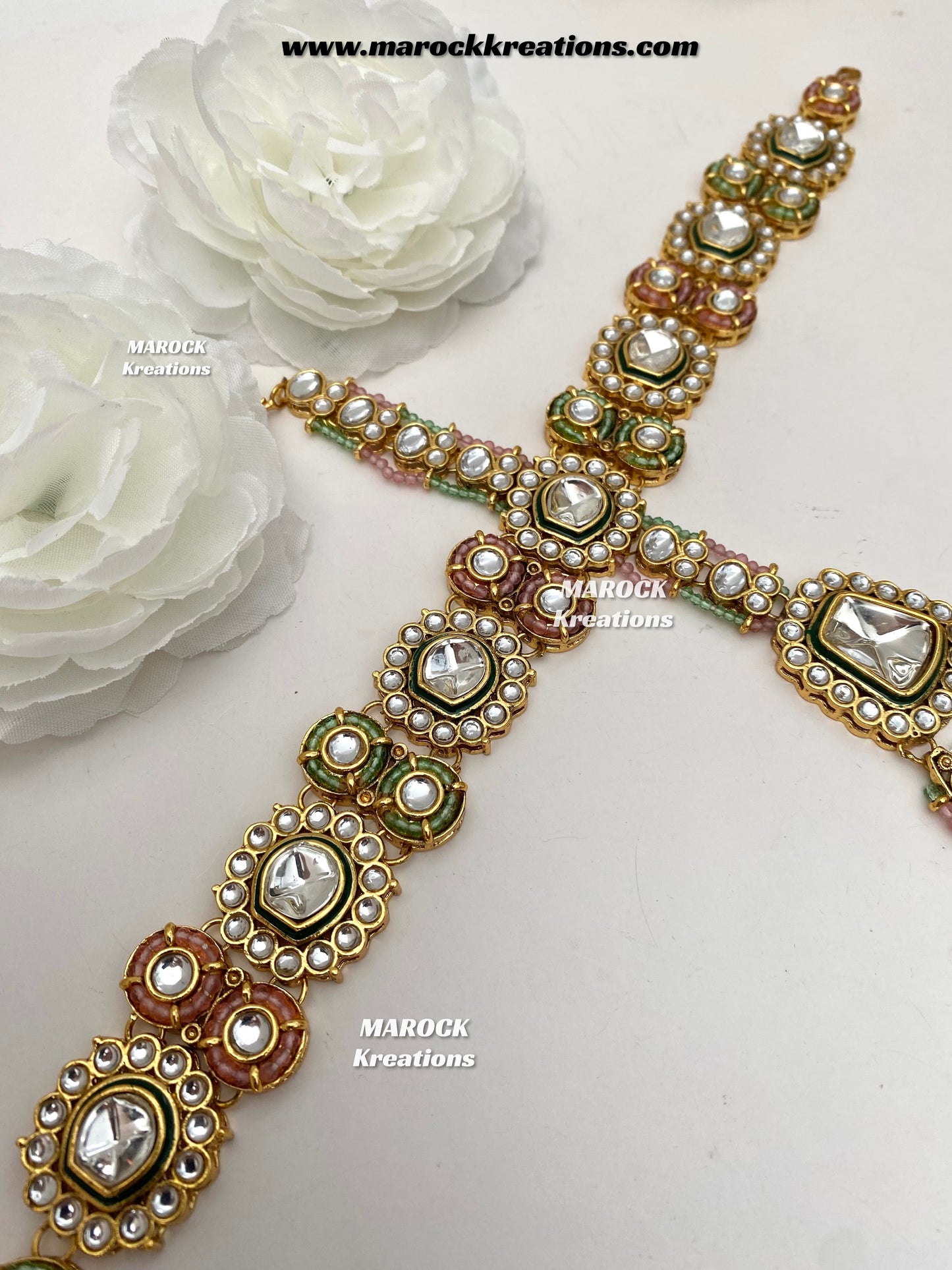 Manvi Premium Quality Kundan Bridal set