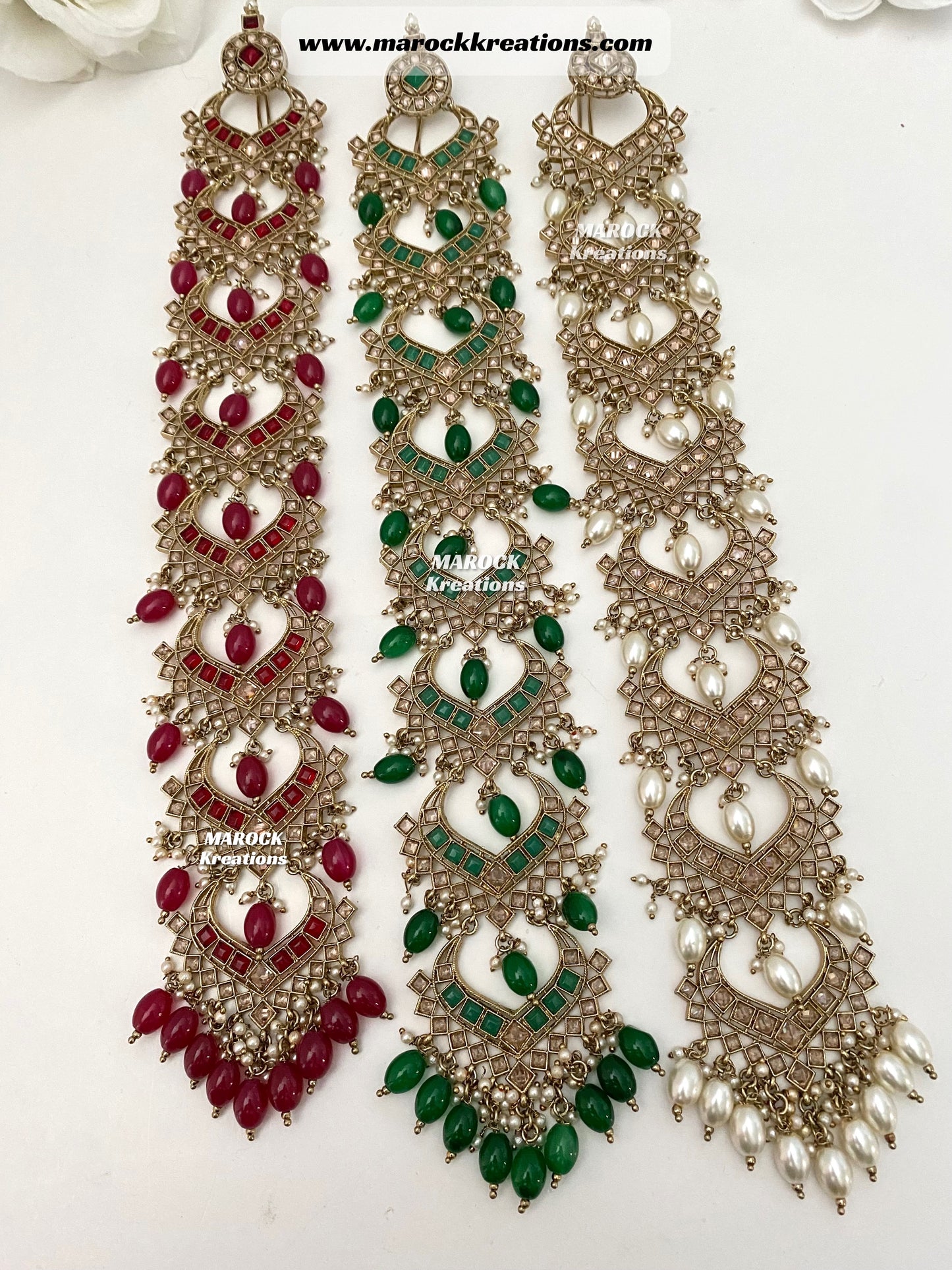 Soni Polki Braid Jewelry/Choti