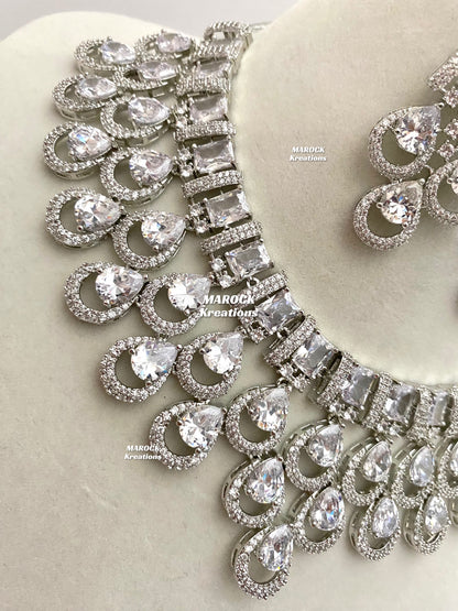 American Diamond Necklace set