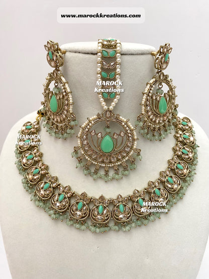 Antique Polki Necklace set