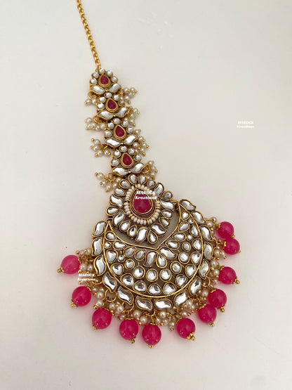 Bhavika Premium Quality Kundan choker/Necklace set