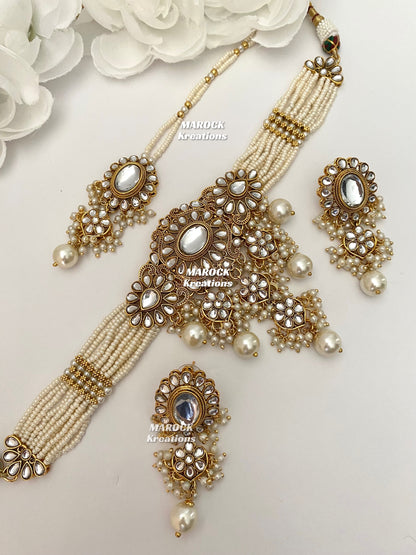 Premium Quality Kundan choker set