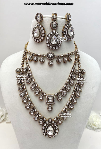 Darsha Sabyasachi inspired Victorian Kundan Statement necklace set