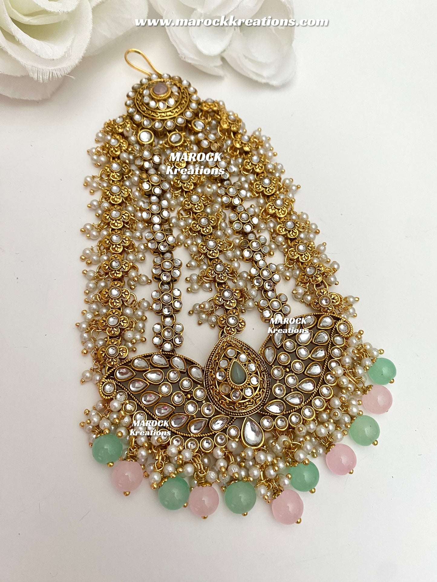 Salma Premium Quality Kundan Bridal set/bridal jewelry