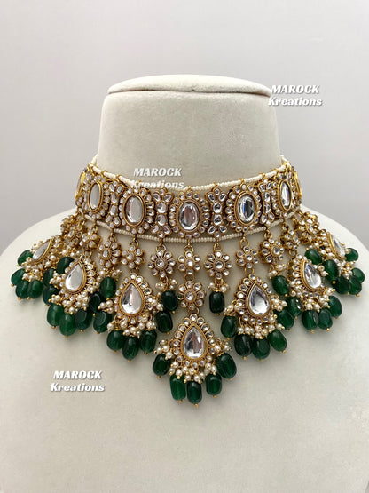 Premium Quality Kundan Bridal set/Indian bridal jewelry