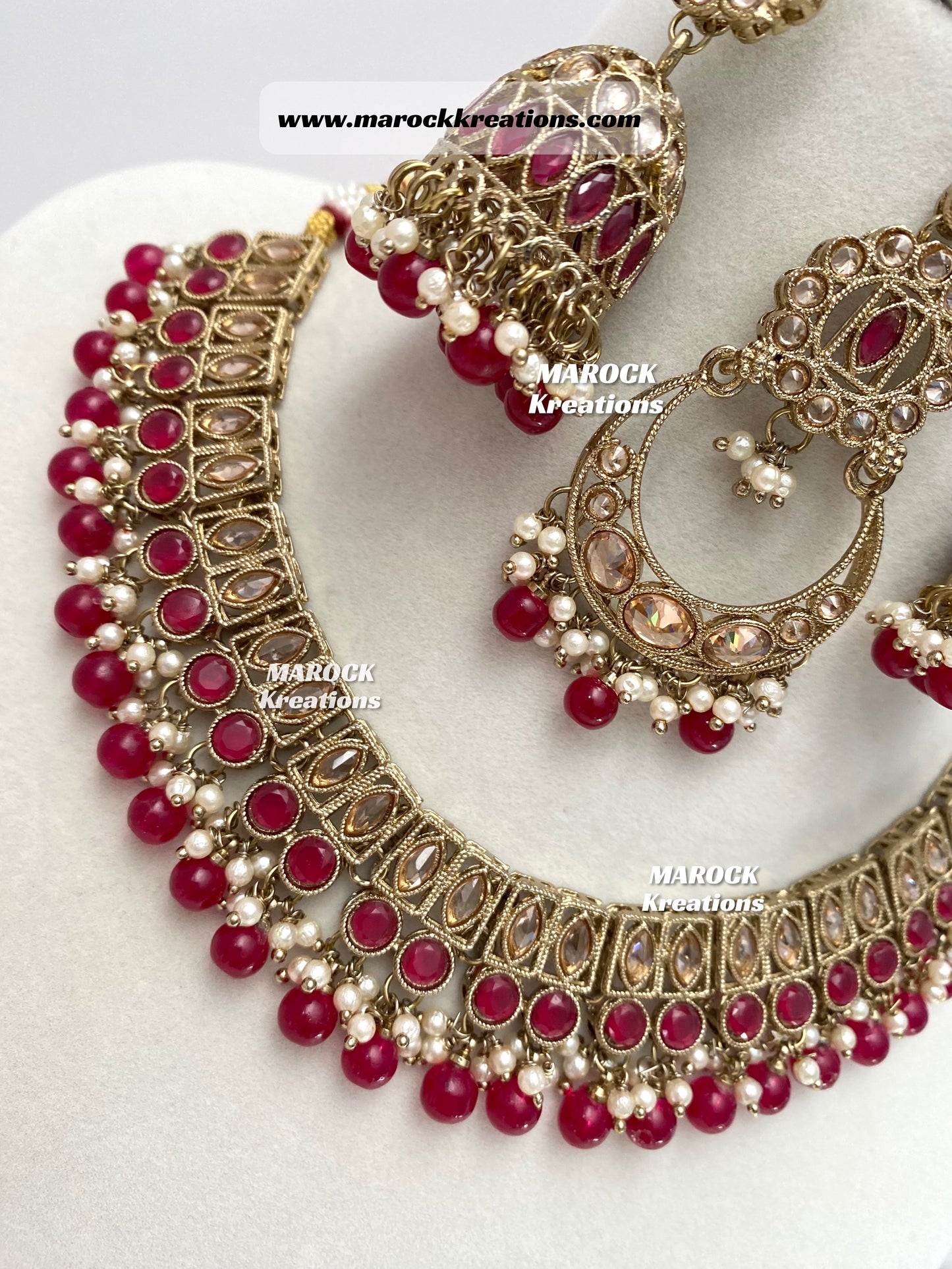 Alisha Antique Polki Choker/Necklace sets