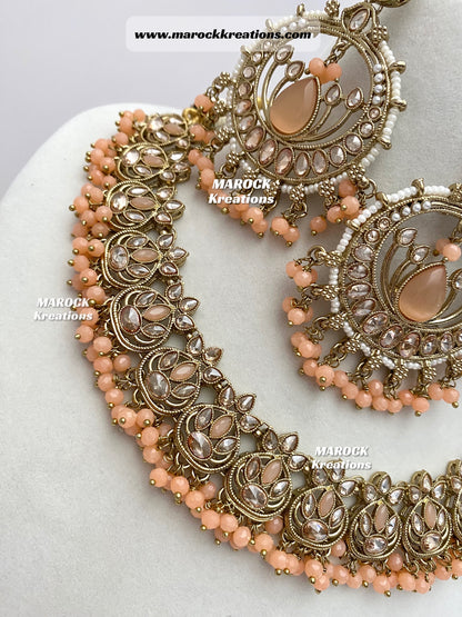 Antique Polki Necklace set