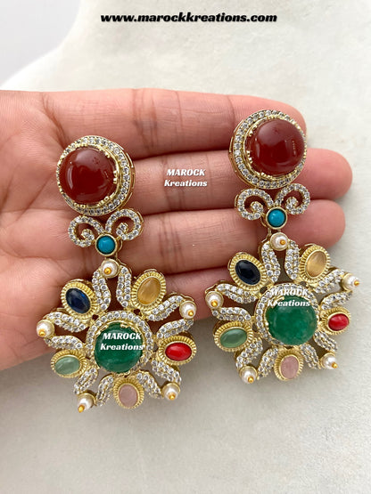 Ella Premium quality Sabyasachi inspired Statement necklace set