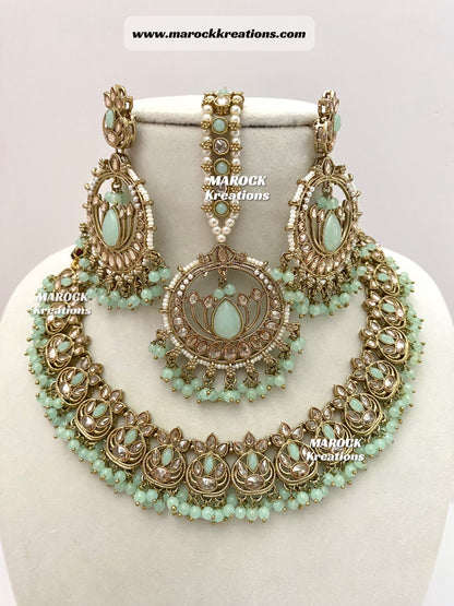 Antique Polki Necklace set