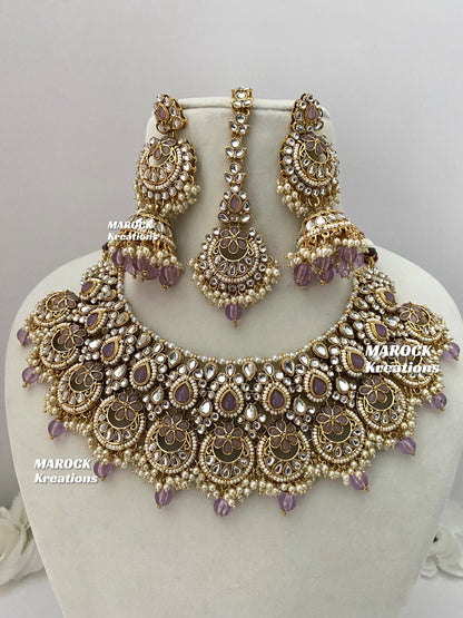 Premium Quality Kundan Necklace set