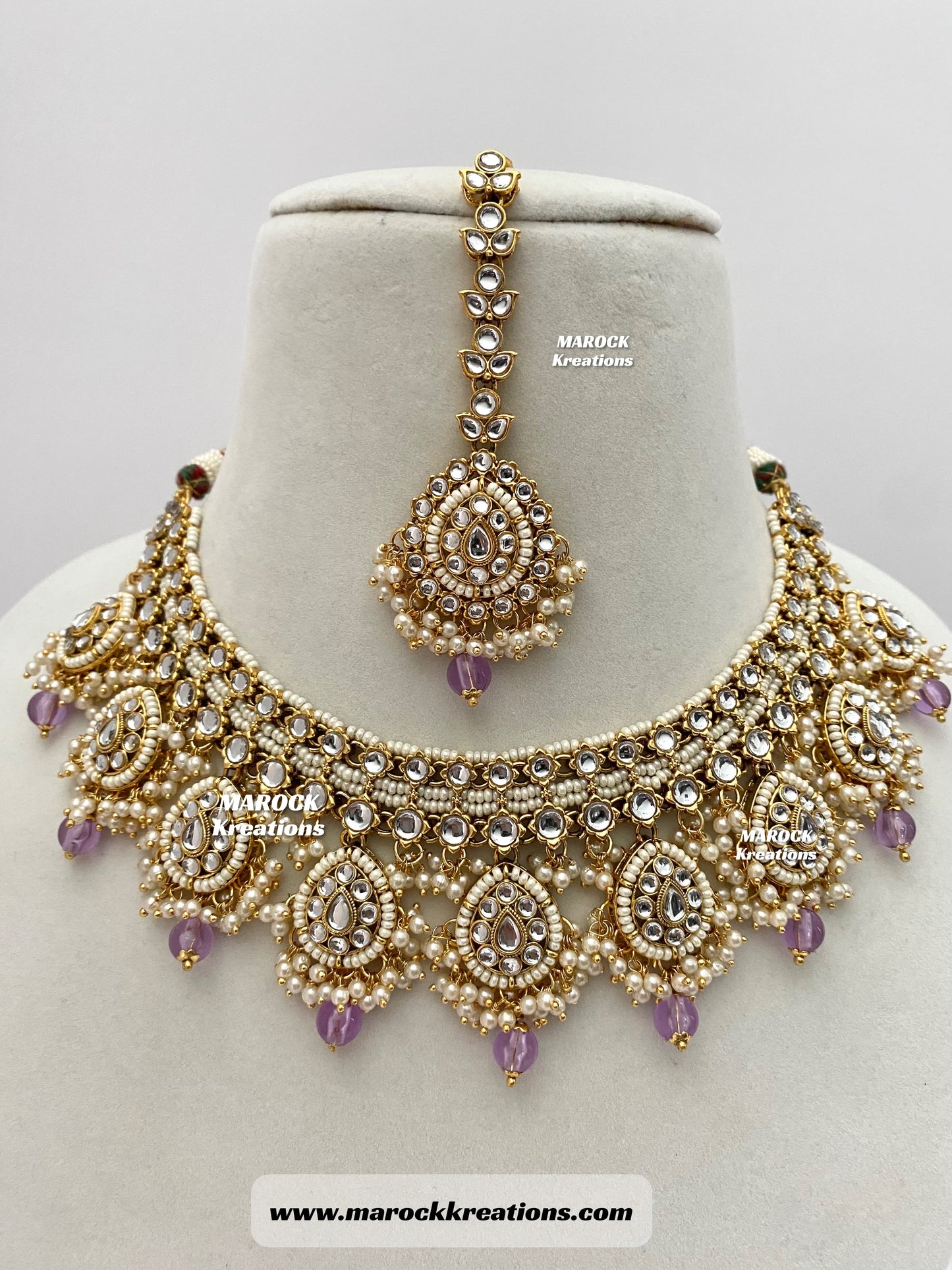 Premium Quality Kundan Necklace set