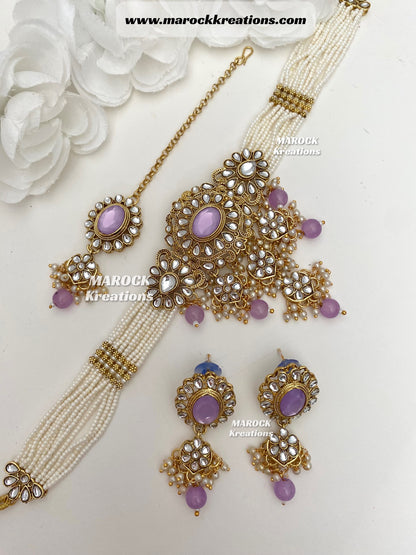 Barbie Kundan Choker set