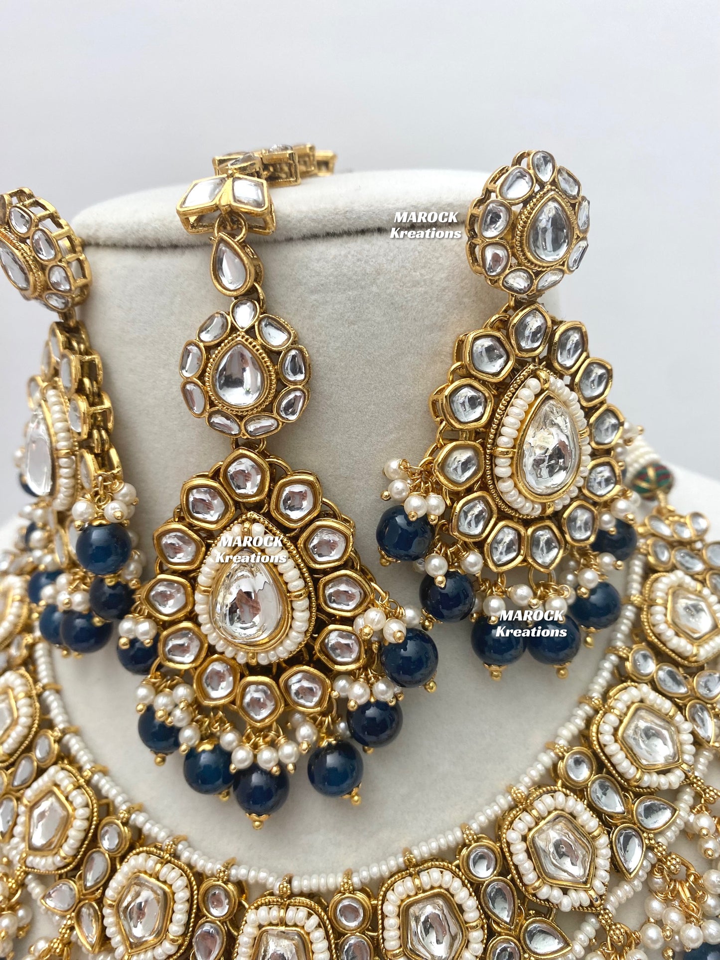 Sania Premium Quality Kundan Necklace set