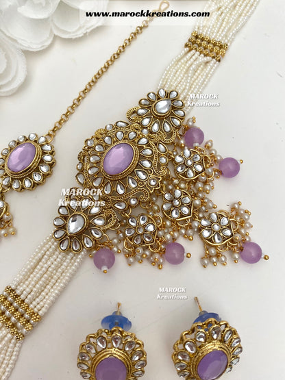 Barbie Kundan Choker set