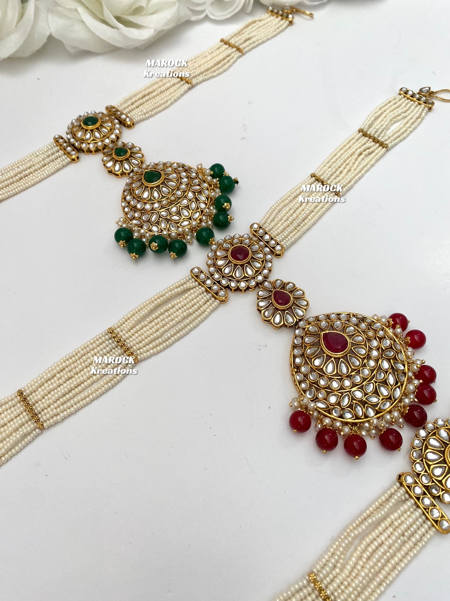 Premium Quality Kundan Sheesh Phool/Head band/bridal accessories