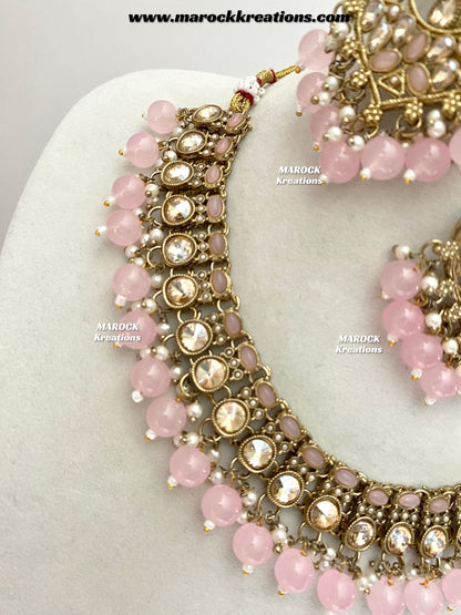 Shefa Polki Necklace set