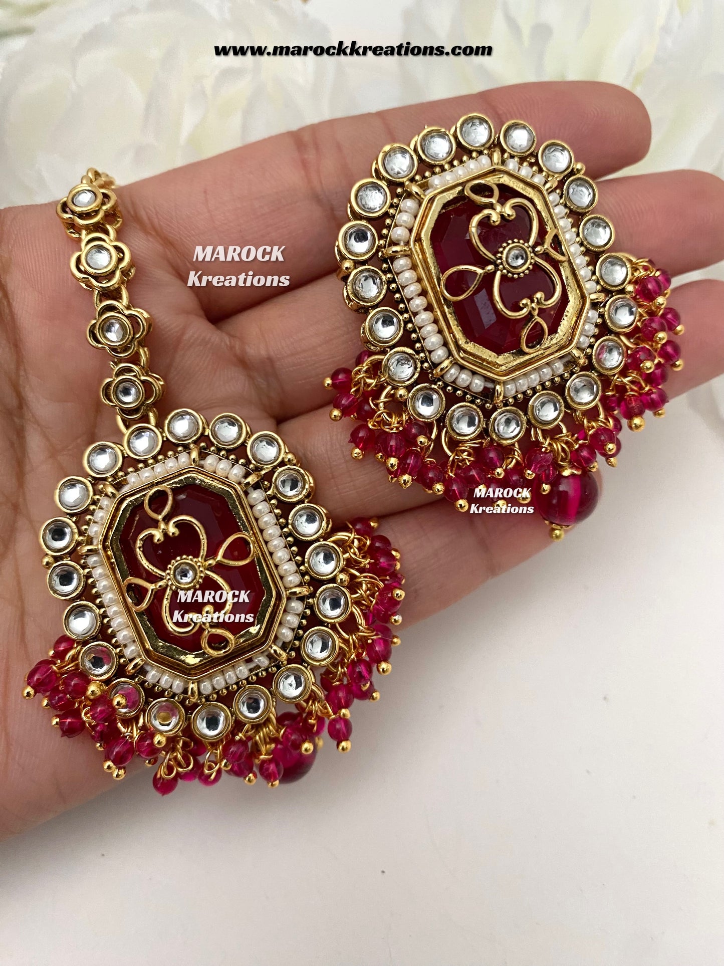 Premium Quality Kundan Statement choker set