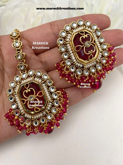 Premium Quality Kundan Statement choker set