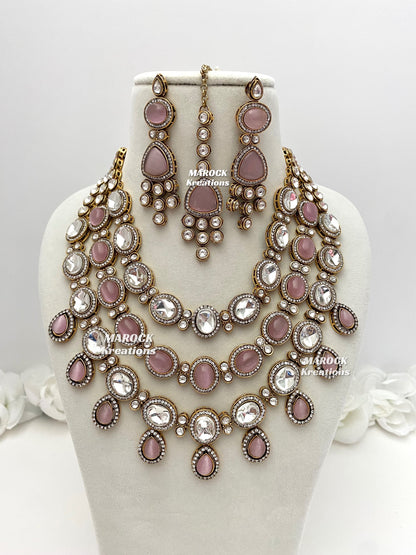 Deepika Tyani inspired Premium Quality exclusive kundan Necklace set