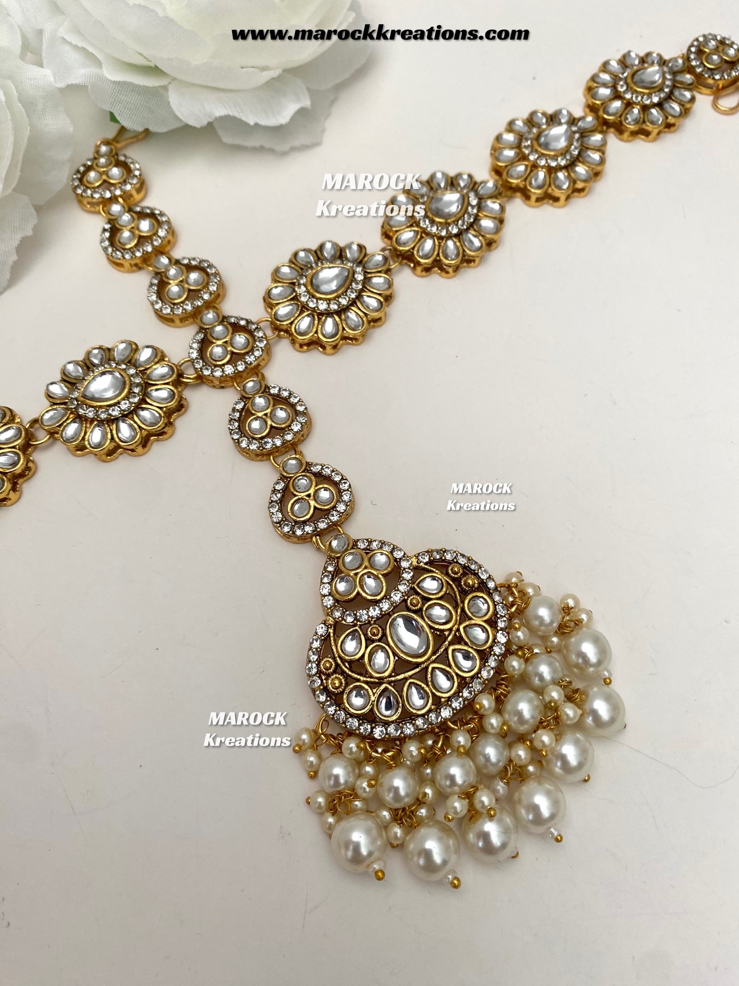 Premium Quality Kundan Bridal set/Indian bridal jewelry
