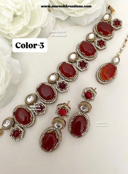 Ridam Sabyasachi inspired Premium Quality Kundan statement choker set