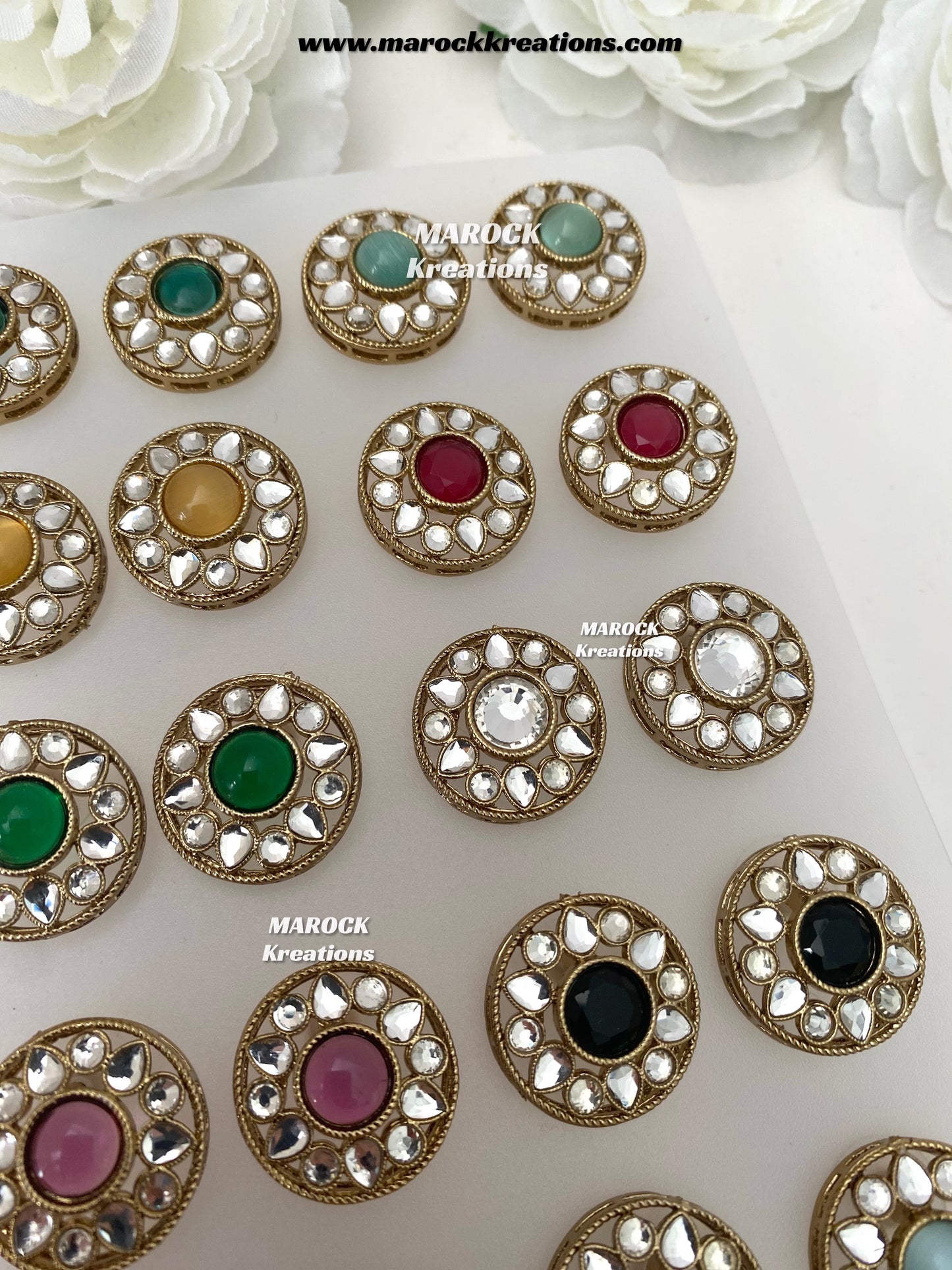 Uncut Kundan Studs/Earrings