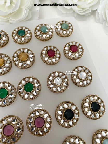 Uncut Kundan Studs/Earrings