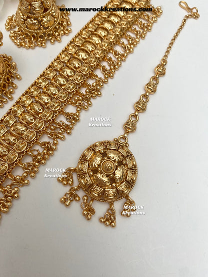 Amrita Premium Quality Gold Plated choker set