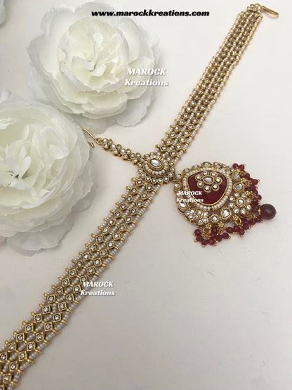 Premium Quality Kundan Bridal set/Indian bridal jewelry