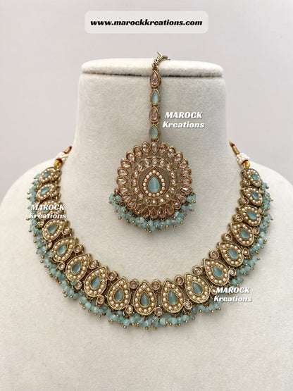 Antique Polki Necklace set