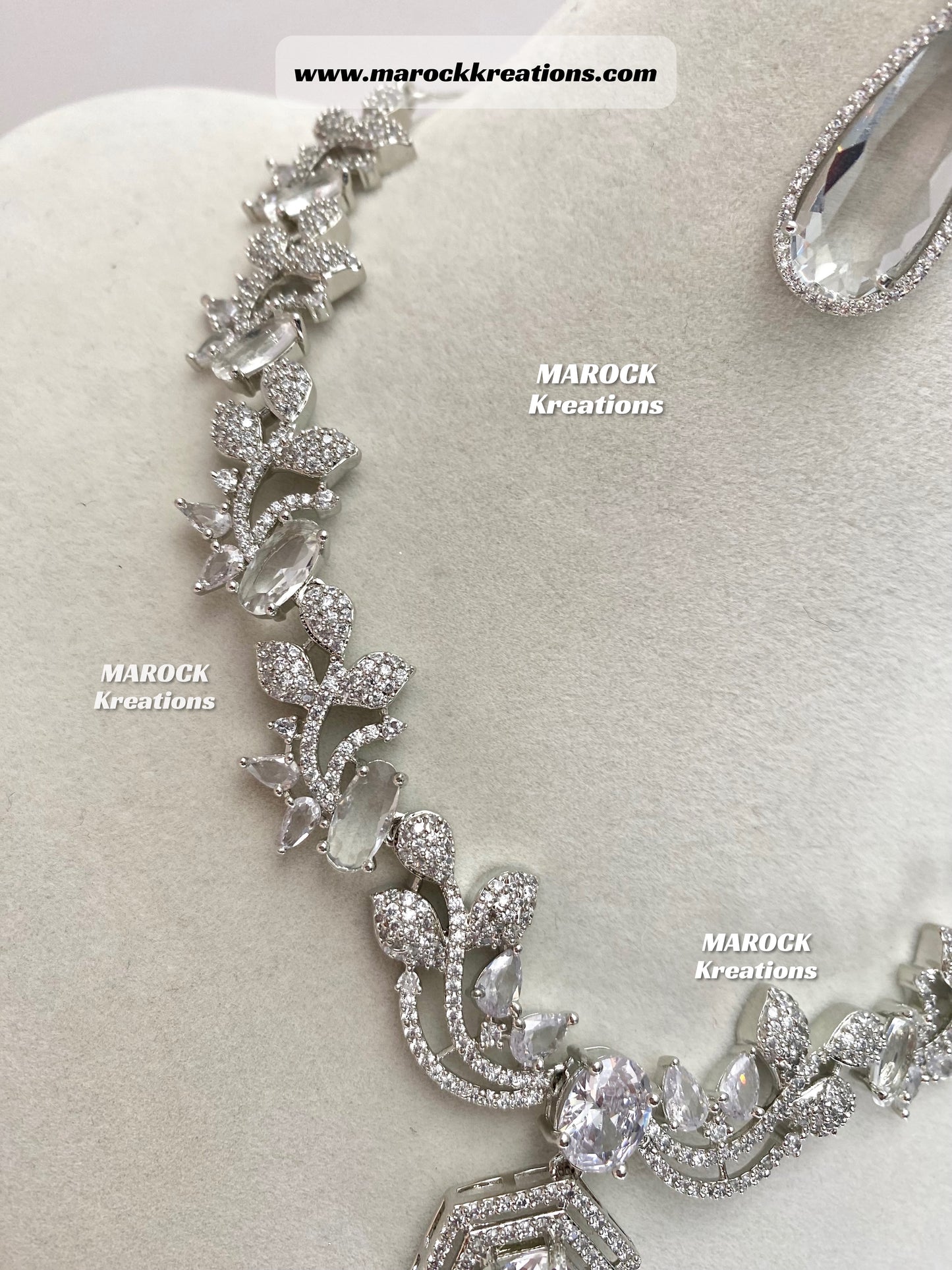 American Diamond Necklace set