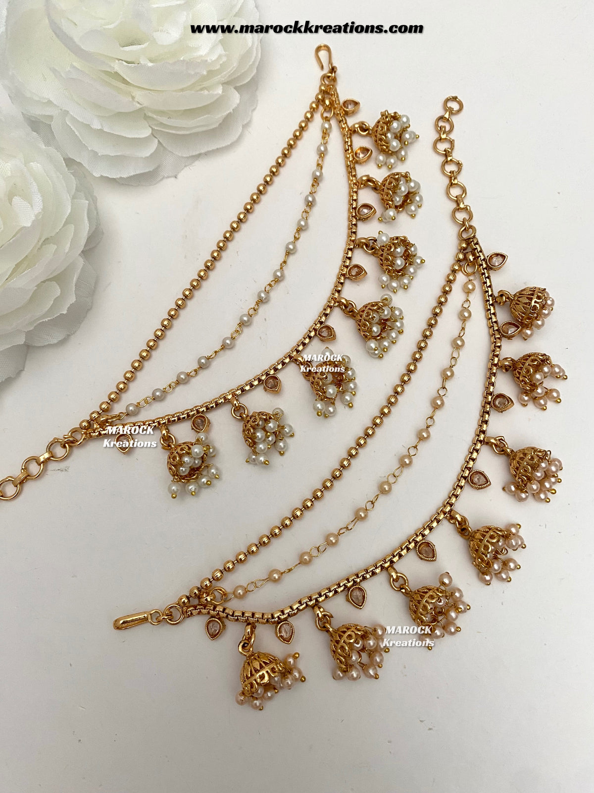 Gold Plated Saharey/Ear chains