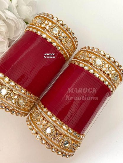 Kundan Bridal Choora/Bridal Bangles