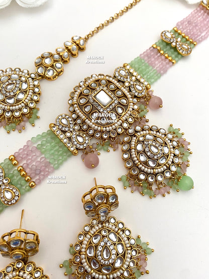 Simona Premium Quality Kundan Choker set