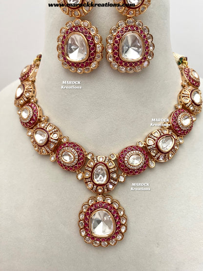 Ruchika Tyani inspired Premium Quality Real Kundan Necklace set