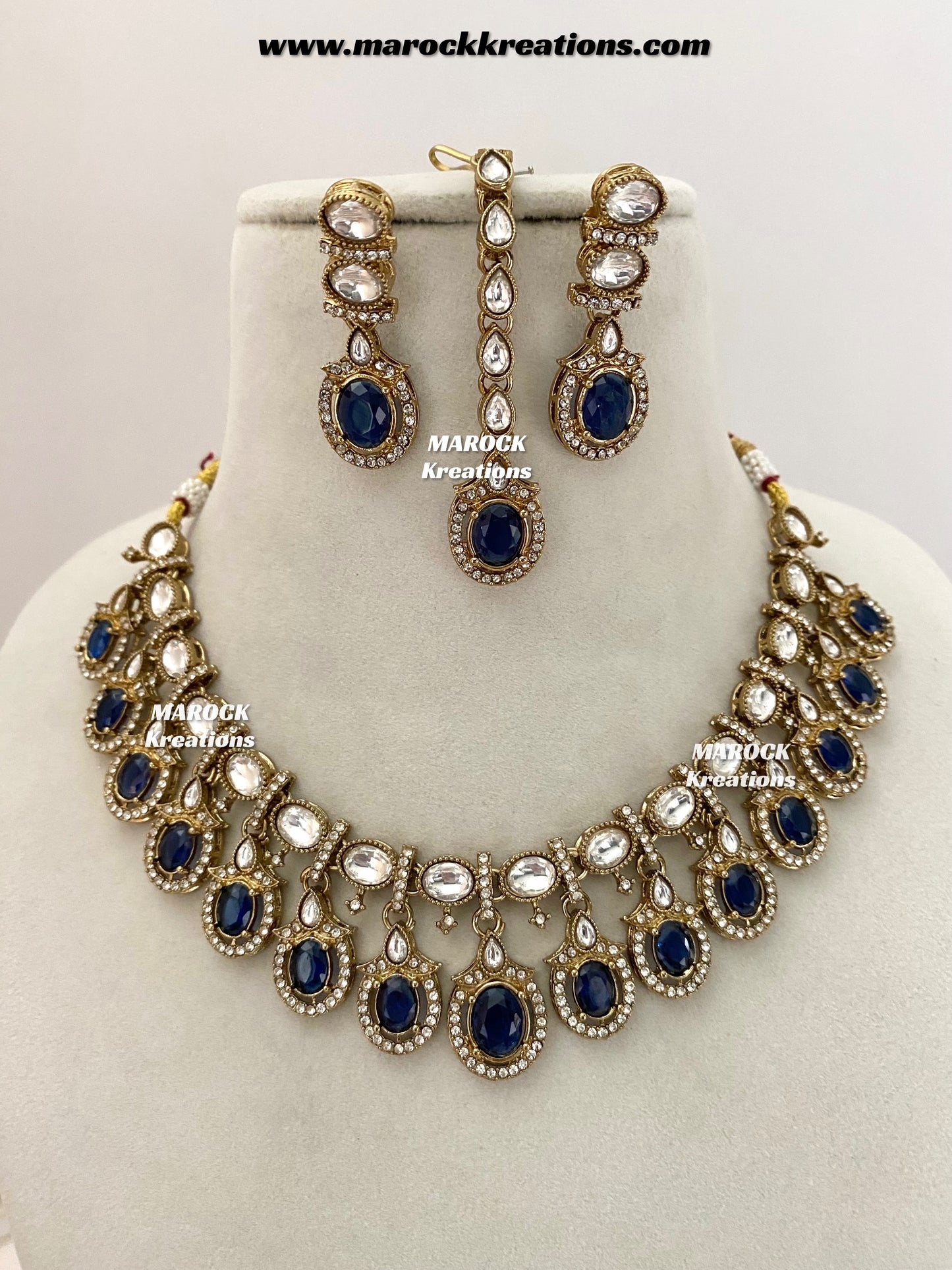 Areeba Kundan Necklace set