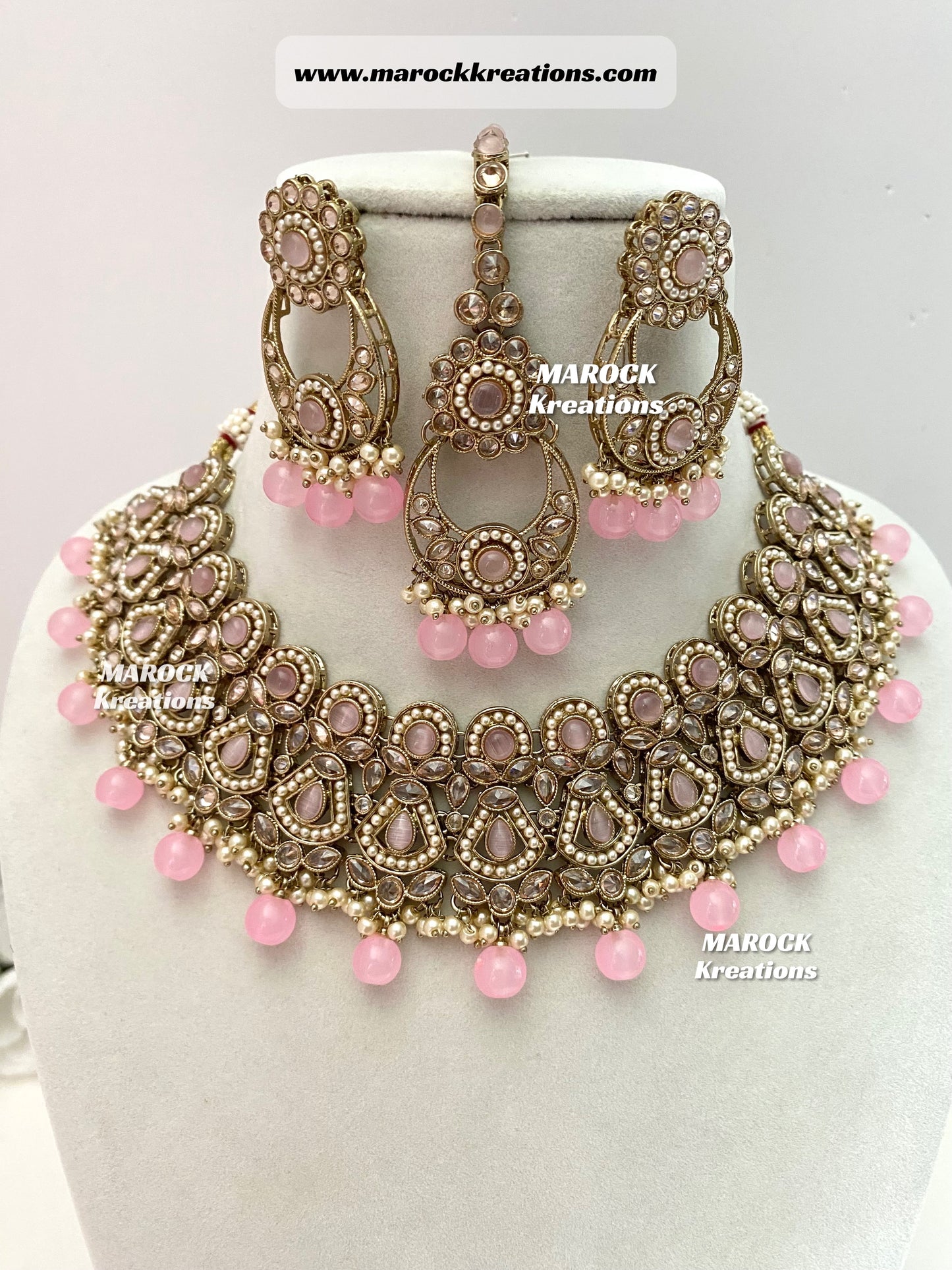 Antique Polki Necklace set