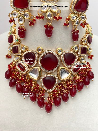 Kundan Statement Necklace set