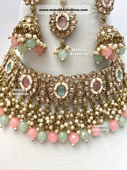 Antique Polki Choker set