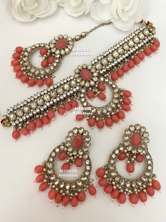 Kundan choker set