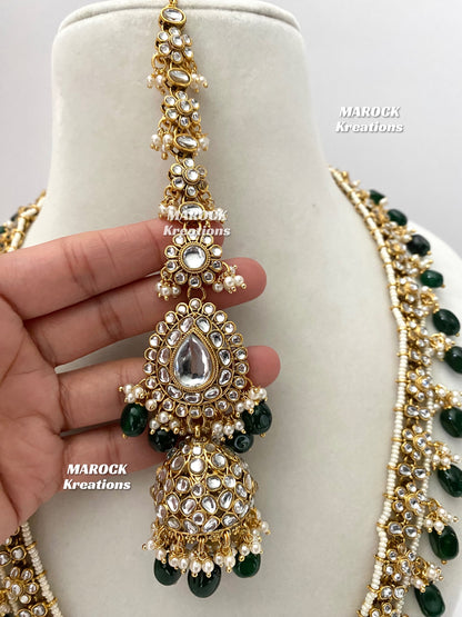 Premium Quality Kundan Bridal set/Indian bridal jewelry