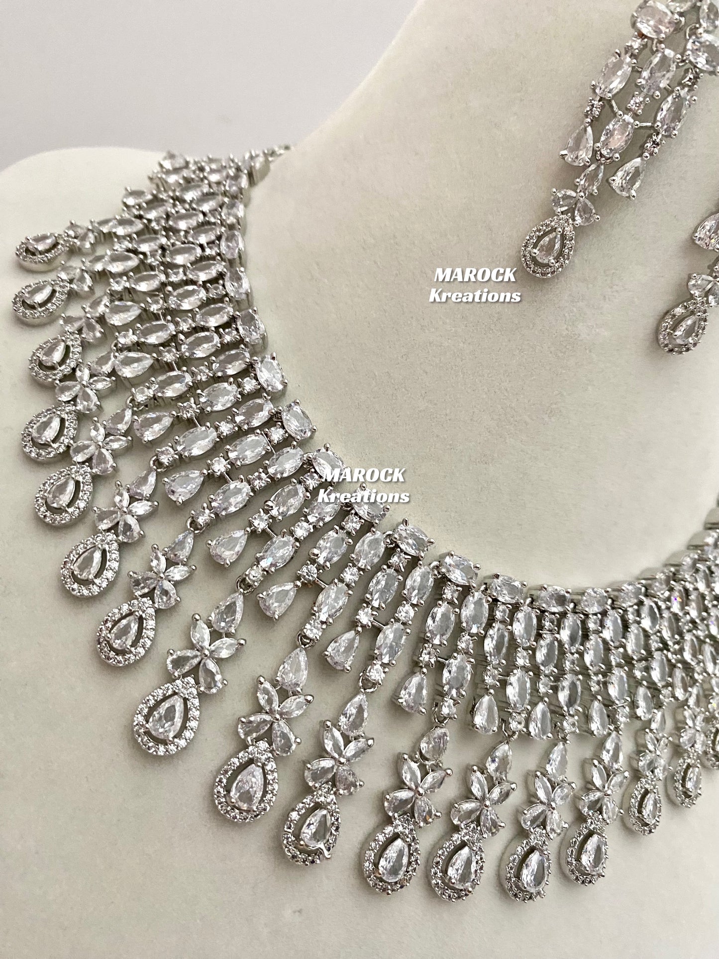 American Diamond Necklace set