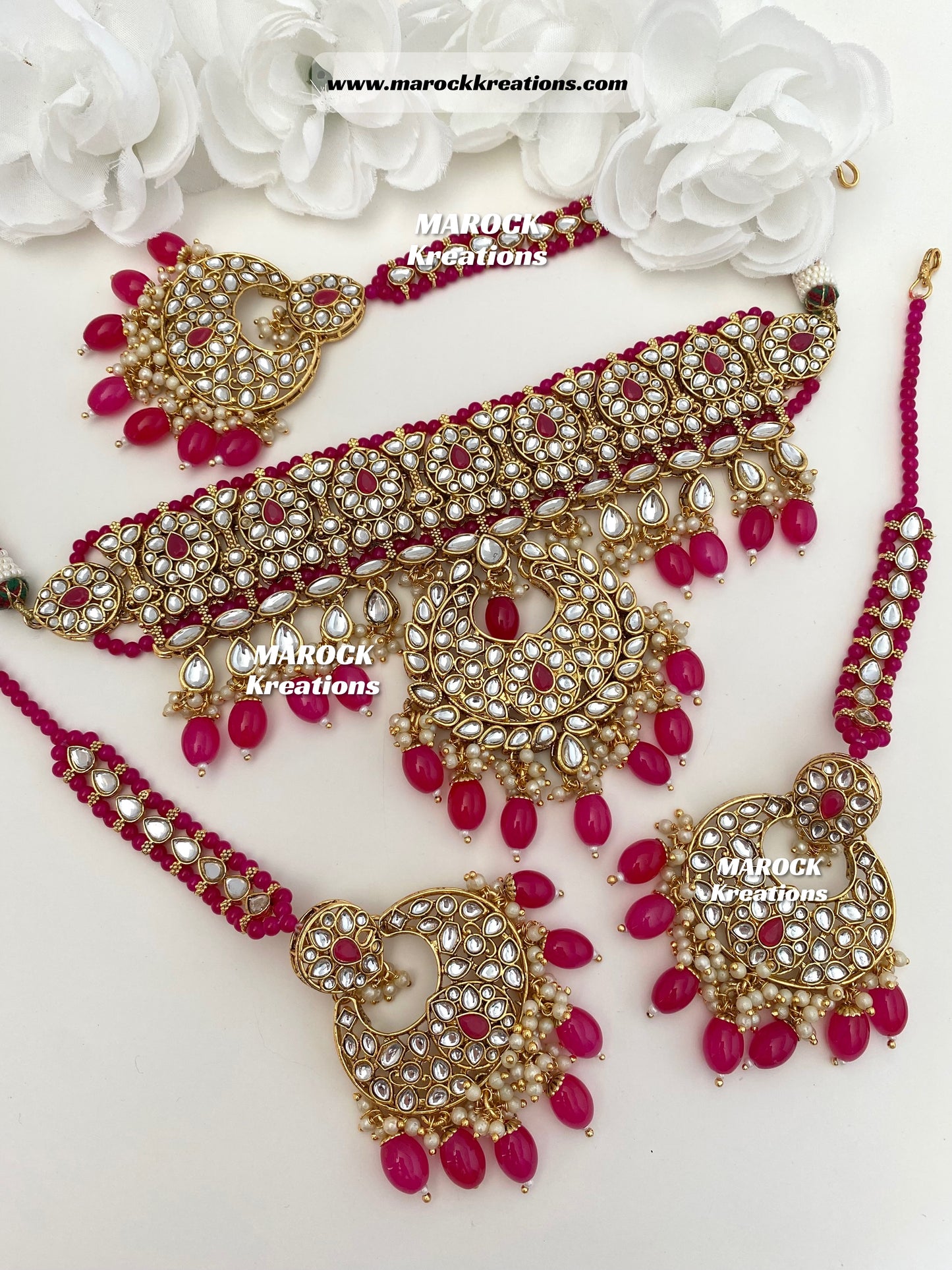 Fine Kundan Statement Choker set