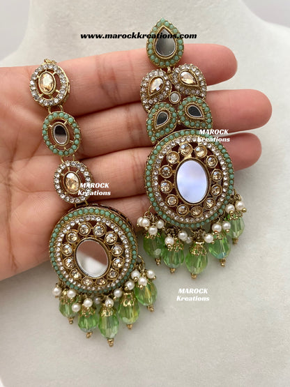 Resmin Premium Quality Mirror Choker set