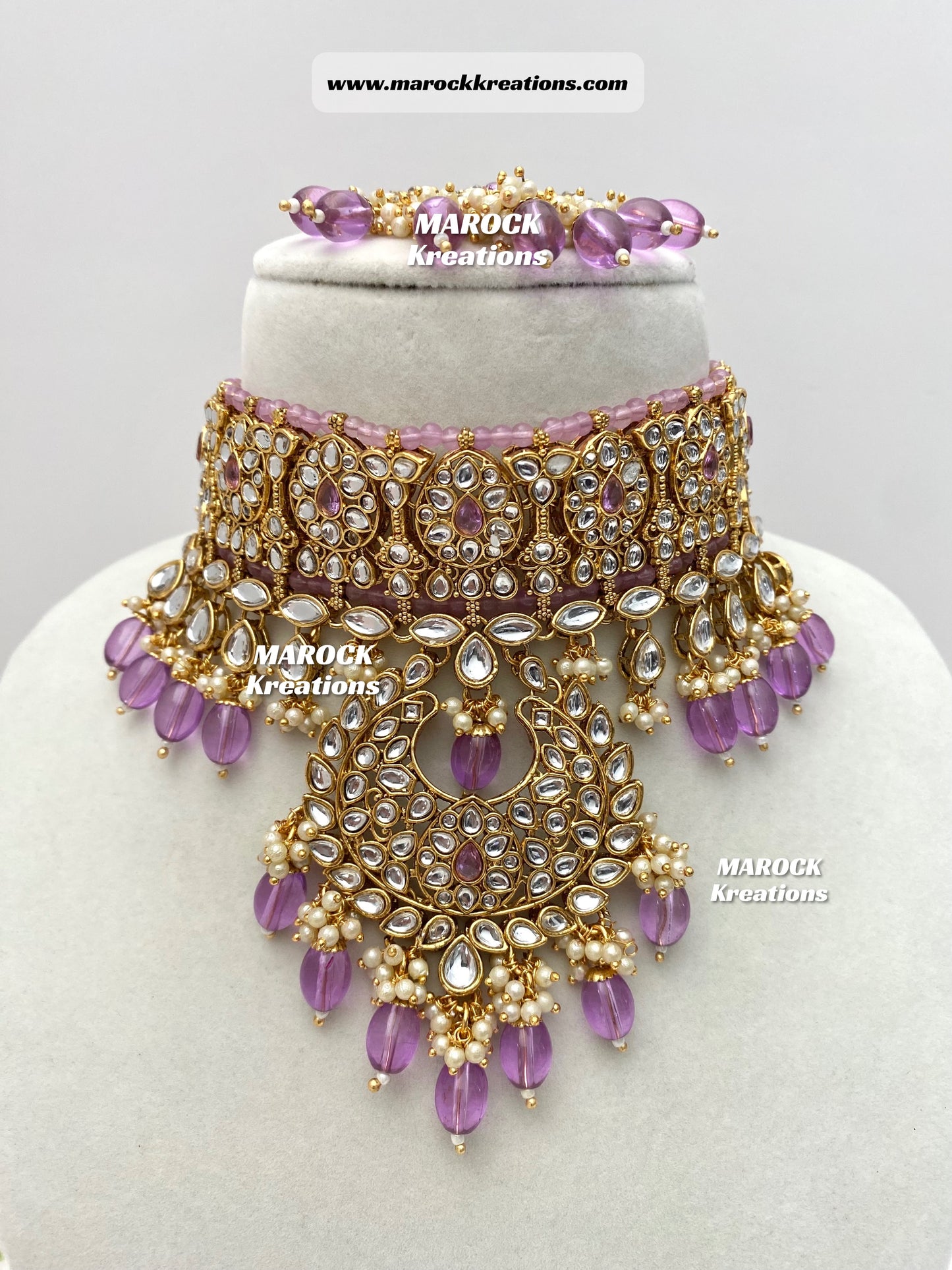 Fine Kundan Statement Choker set