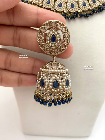 Tina Antique Polki Necklace set