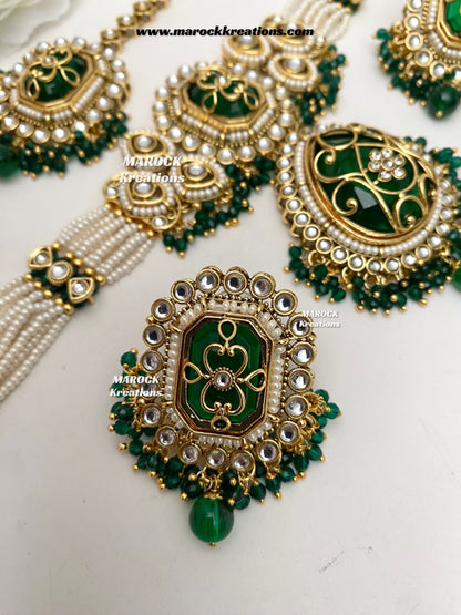 Premium Quality Kundan Statement choker set