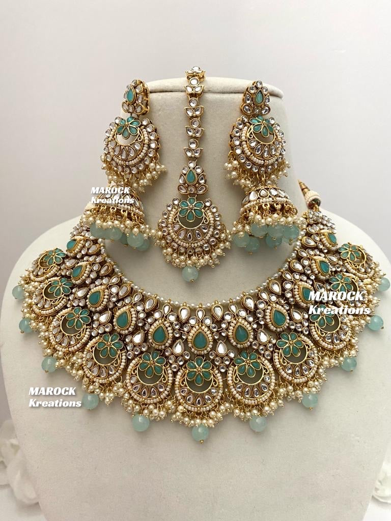 Premium Quality Kundan Necklace set