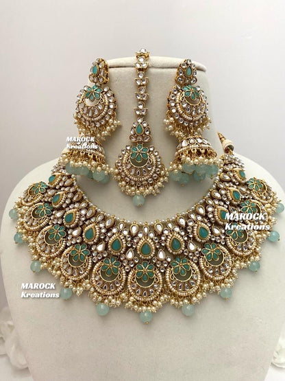 Premium Quality Kundan Necklace set